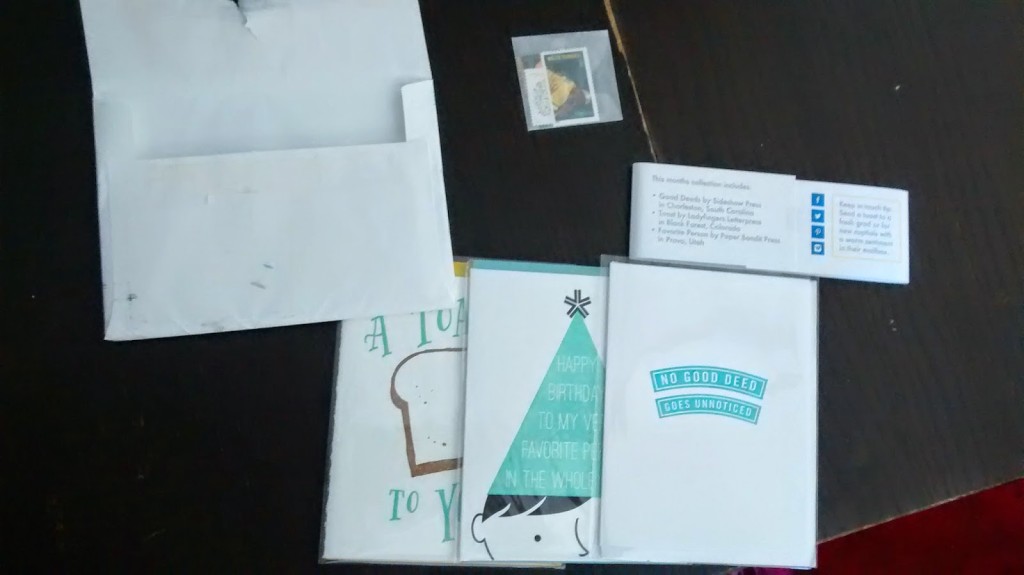 Nicely Noted stationery subscription service