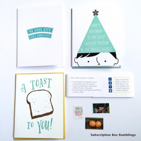 Nicely Noted stationery subscription service