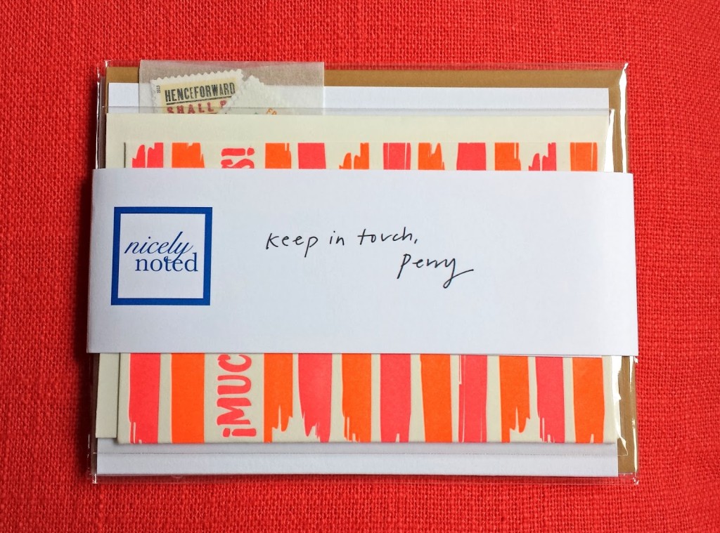 Nicely Noted stationery subscription service