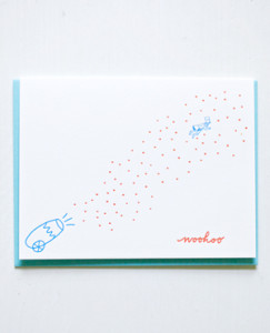 Iron Curtain Press, letterpress confetti cannon