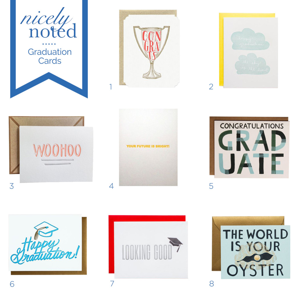 Nicely Noted | Favorite Graduation Cards